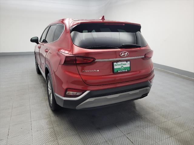 used 2019 Hyundai Santa Fe car, priced at $19,095