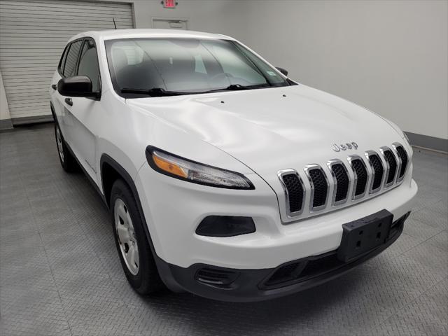 used 2017 Jeep Cherokee car, priced at $17,095