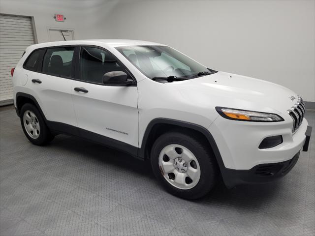 used 2017 Jeep Cherokee car, priced at $17,095