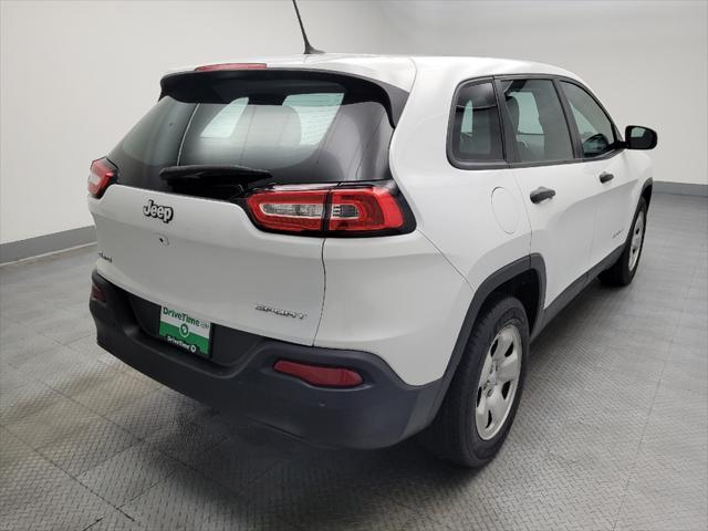 used 2017 Jeep Cherokee car, priced at $17,095