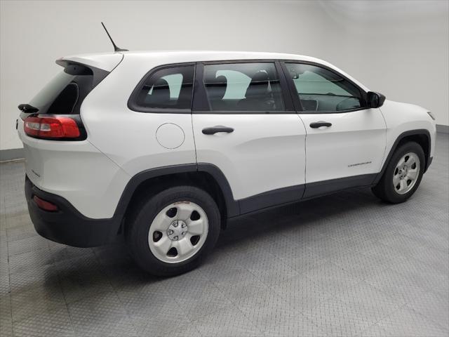 used 2017 Jeep Cherokee car, priced at $17,095