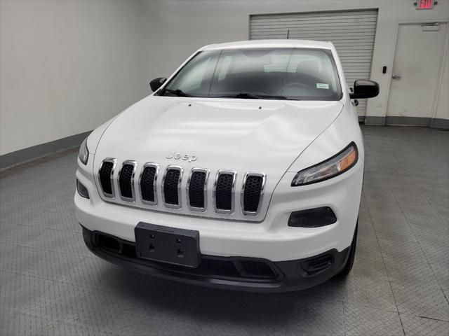 used 2017 Jeep Cherokee car, priced at $17,095