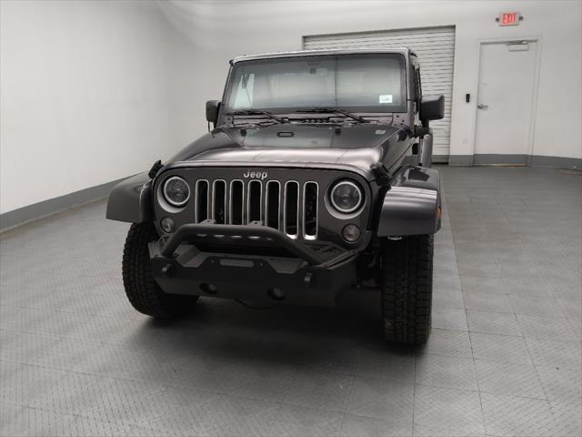 used 2017 Jeep Wrangler Unlimited car, priced at $23,195