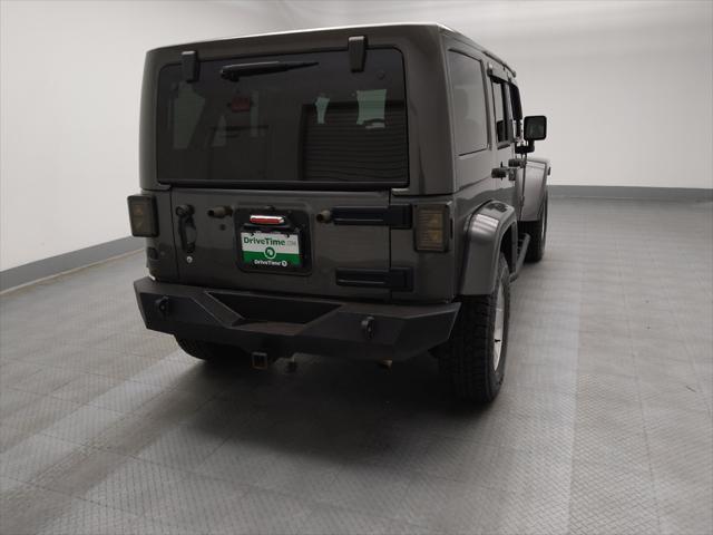 used 2017 Jeep Wrangler Unlimited car, priced at $23,195