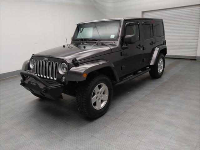 used 2017 Jeep Wrangler Unlimited car, priced at $23,195