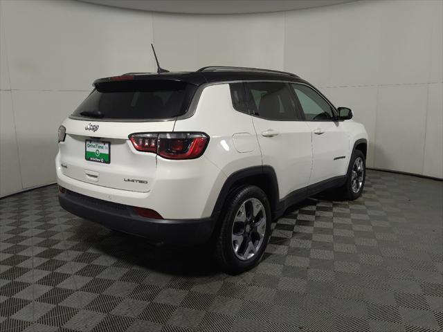 used 2021 Jeep Compass car, priced at $22,195