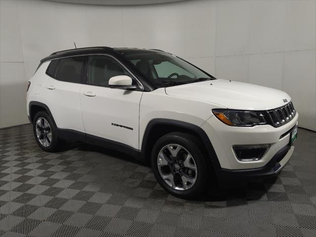 used 2021 Jeep Compass car, priced at $22,195