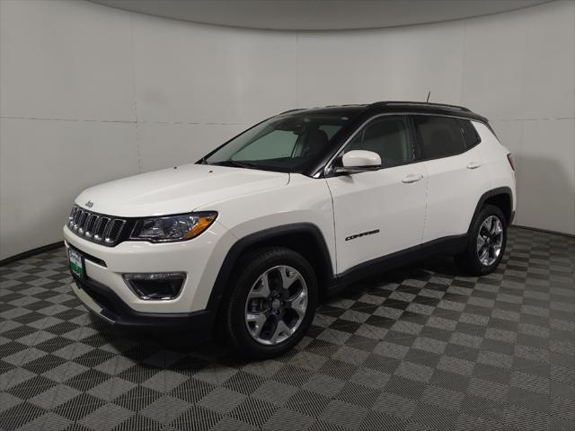 used 2021 Jeep Compass car, priced at $22,195