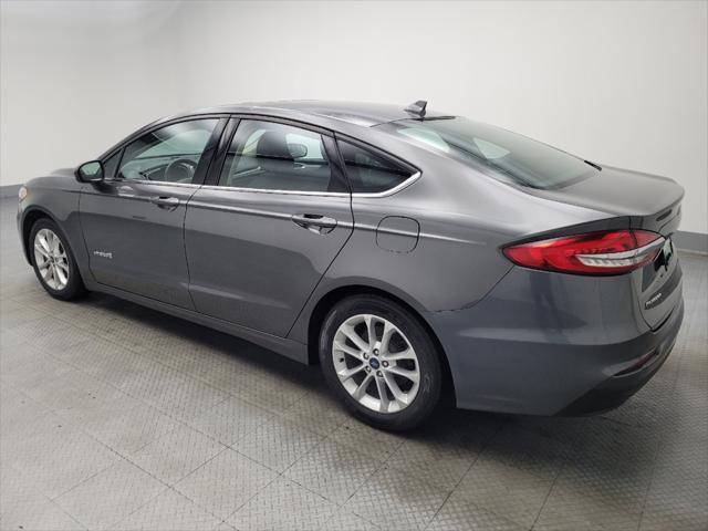 used 2019 Ford Fusion Hybrid car, priced at $15,495