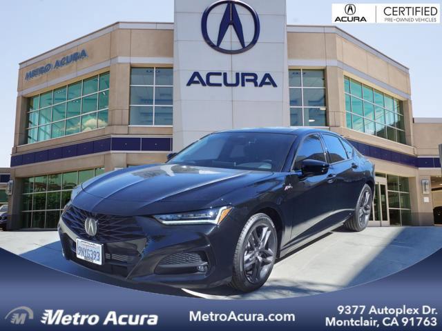 used 2024 Acura TLX car, priced at $44,881