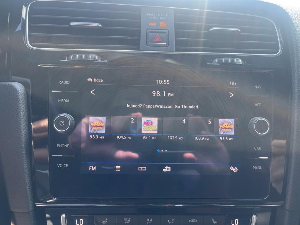 used 2018 Volkswagen Golf R car, priced at $27,226
