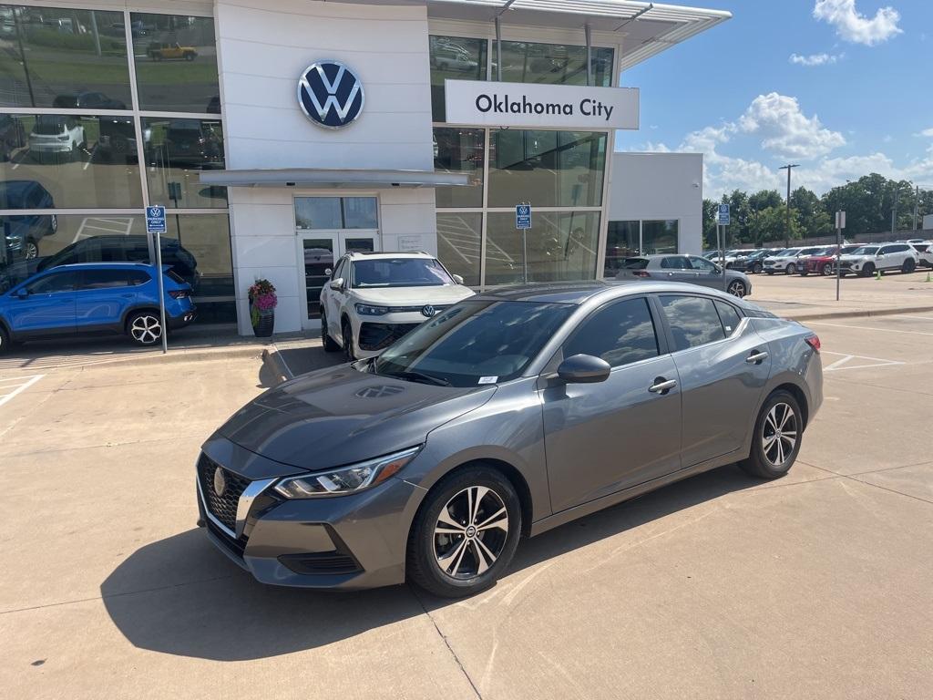 used 2021 Nissan Sentra car, priced at $15,722