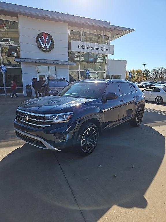 used 2022 Volkswagen Atlas Cross Sport car, priced at $19,499