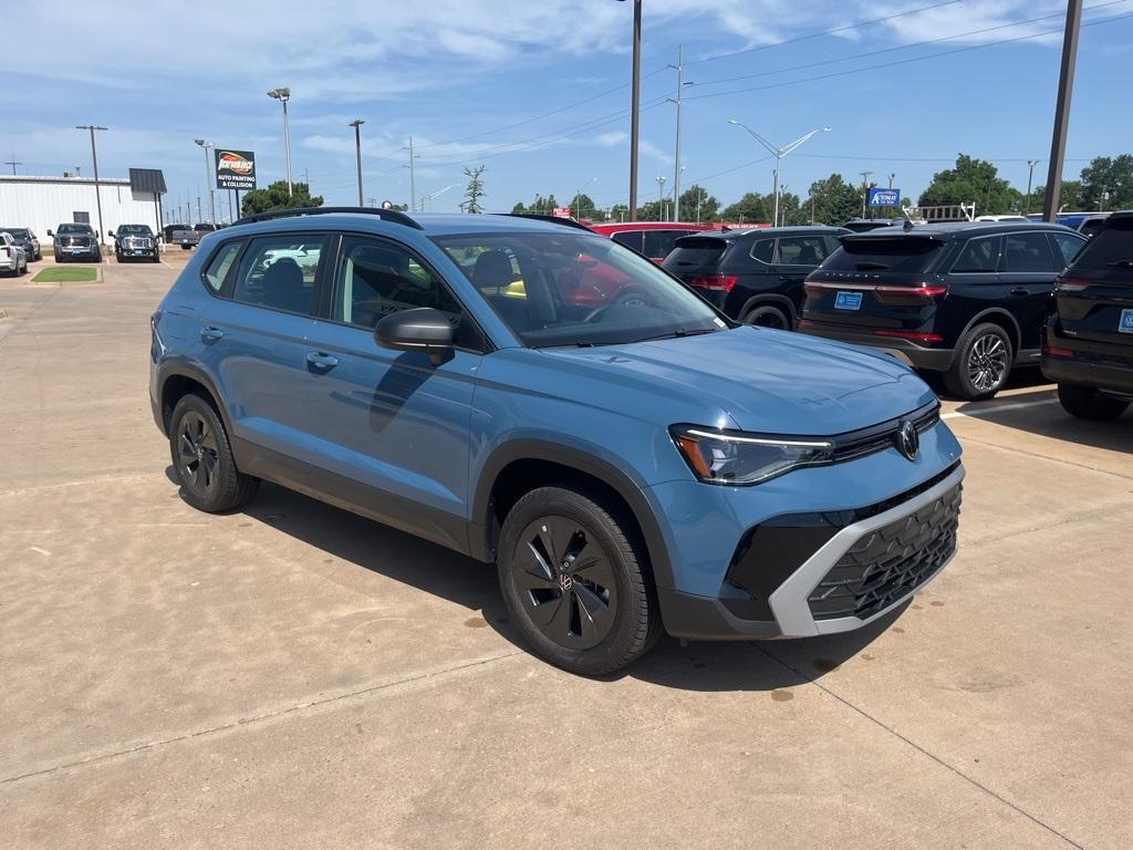 new 2025 Volkswagen Taos car, priced at $26,218