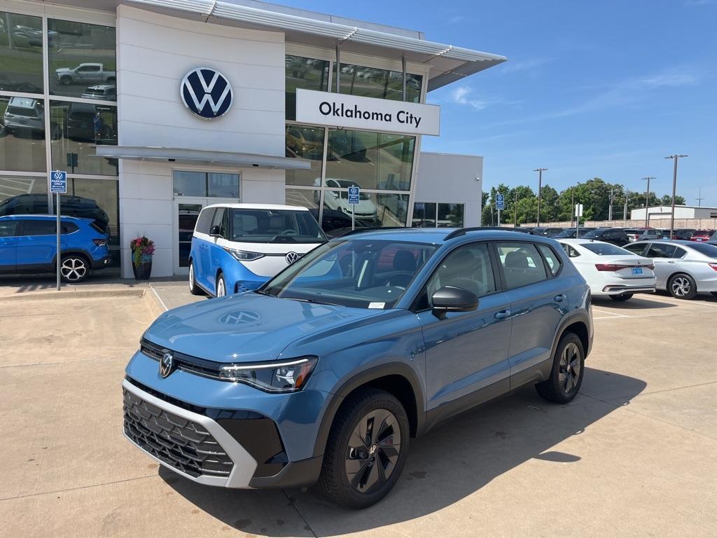 new 2025 Volkswagen Taos car, priced at $26,218