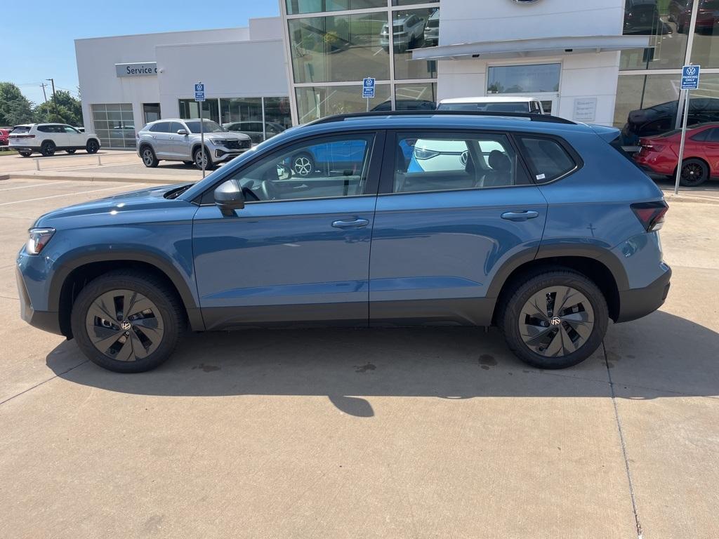 new 2025 Volkswagen Taos car, priced at $26,218
