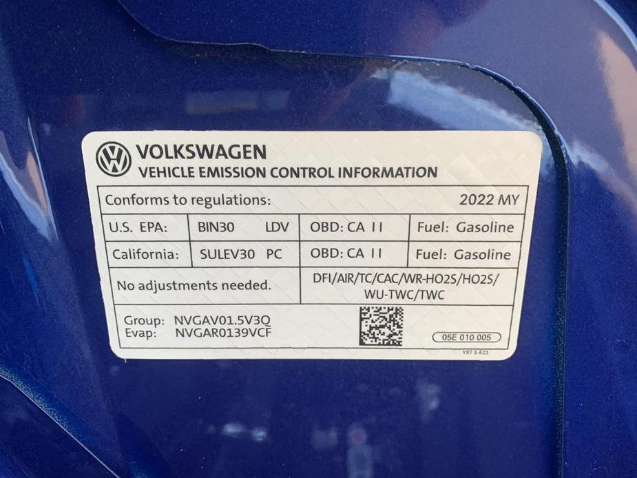 used 2022 Volkswagen Taos car, priced at $21,660