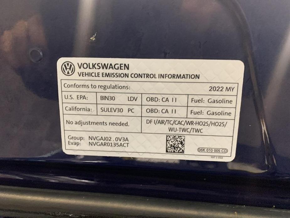 used 2022 Volkswagen Tiguan car, priced at $22,598