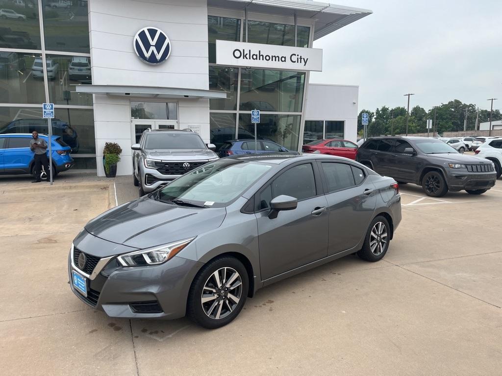 used 2021 Nissan Versa car, priced at $13,000