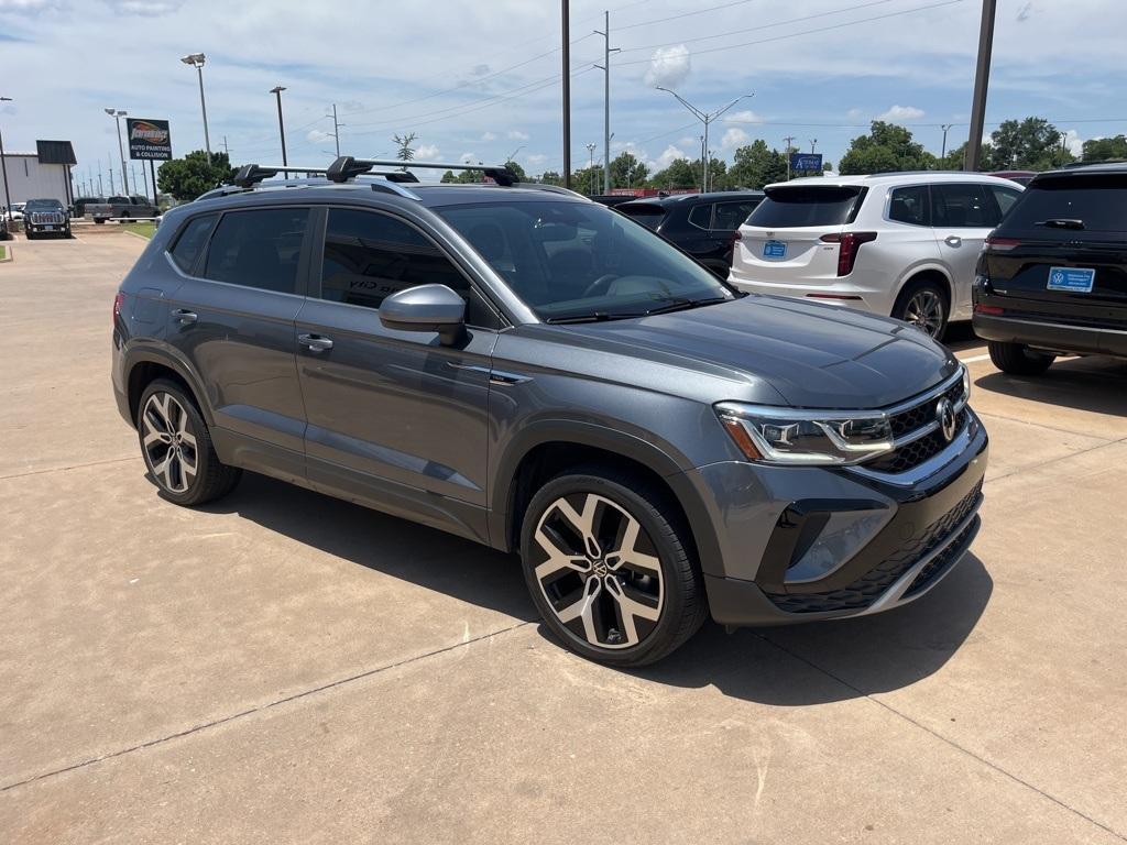 used 2022 Volkswagen Taos car, priced at $21,100