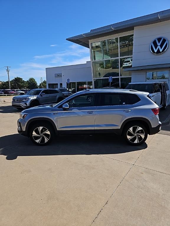 used 2024 Volkswagen Taos car, priced at $23,444