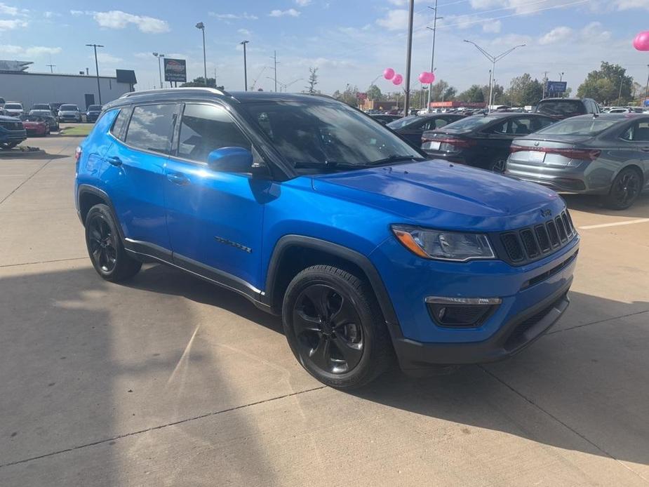 used 2021 Jeep Compass car, priced at $21,861