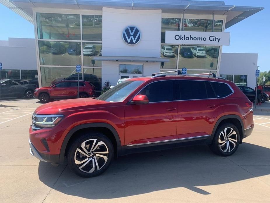 used 2021 Volkswagen Atlas car, priced at $24,942