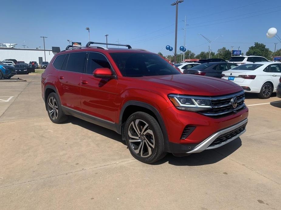 used 2021 Volkswagen Atlas car, priced at $24,942