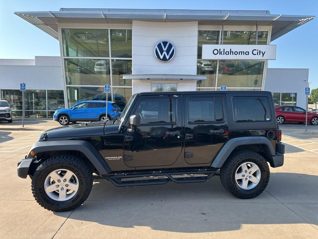 used 2014 Jeep Wrangler Unlimited car, priced at $16,000