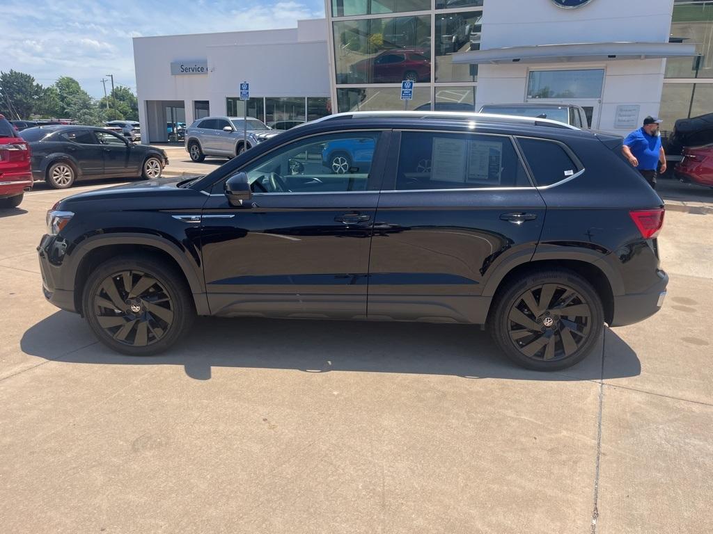 used 2024 Volkswagen Taos car, priced at $30,000