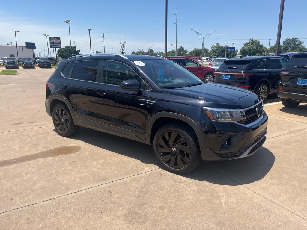 used 2024 Volkswagen Taos car, priced at $30,000