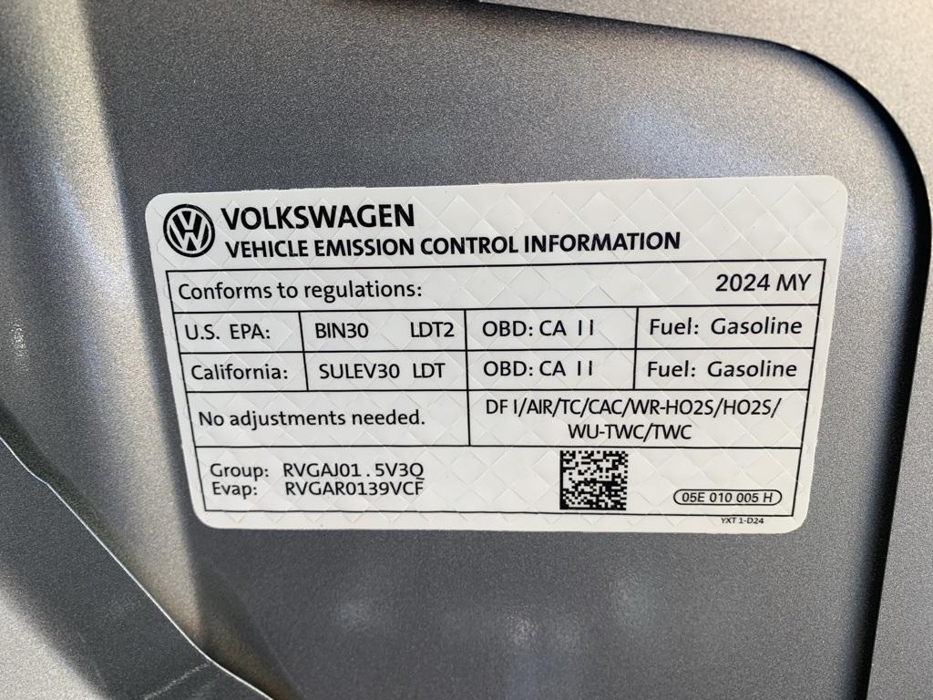 new 2024 Volkswagen Taos car, priced at $33,936