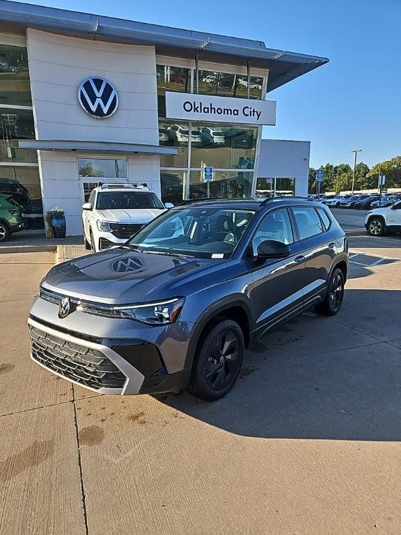 new 2025 Volkswagen Taos car, priced at $26,777