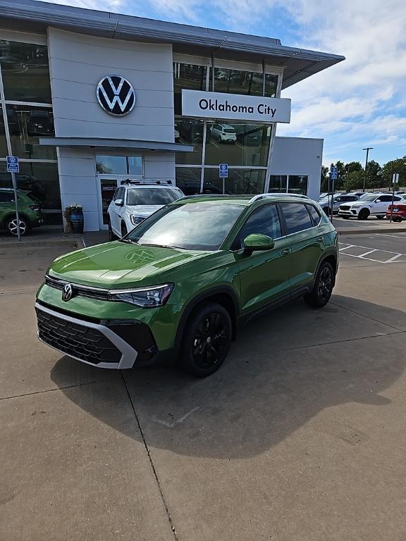 new 2025 Volkswagen Taos car, priced at $30,195