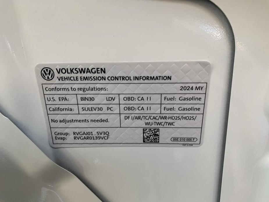 new 2024 Volkswagen Taos car, priced at $30,253