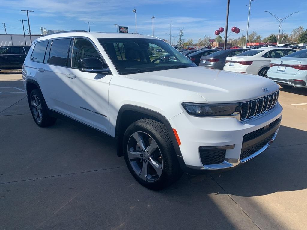 used 2021 Jeep Grand Cherokee L car, priced at $27,176