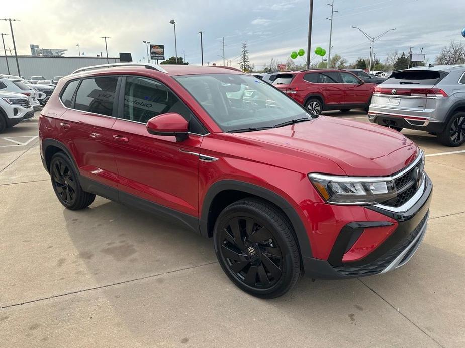 new 2024 Volkswagen Taos car, priced at $31,109