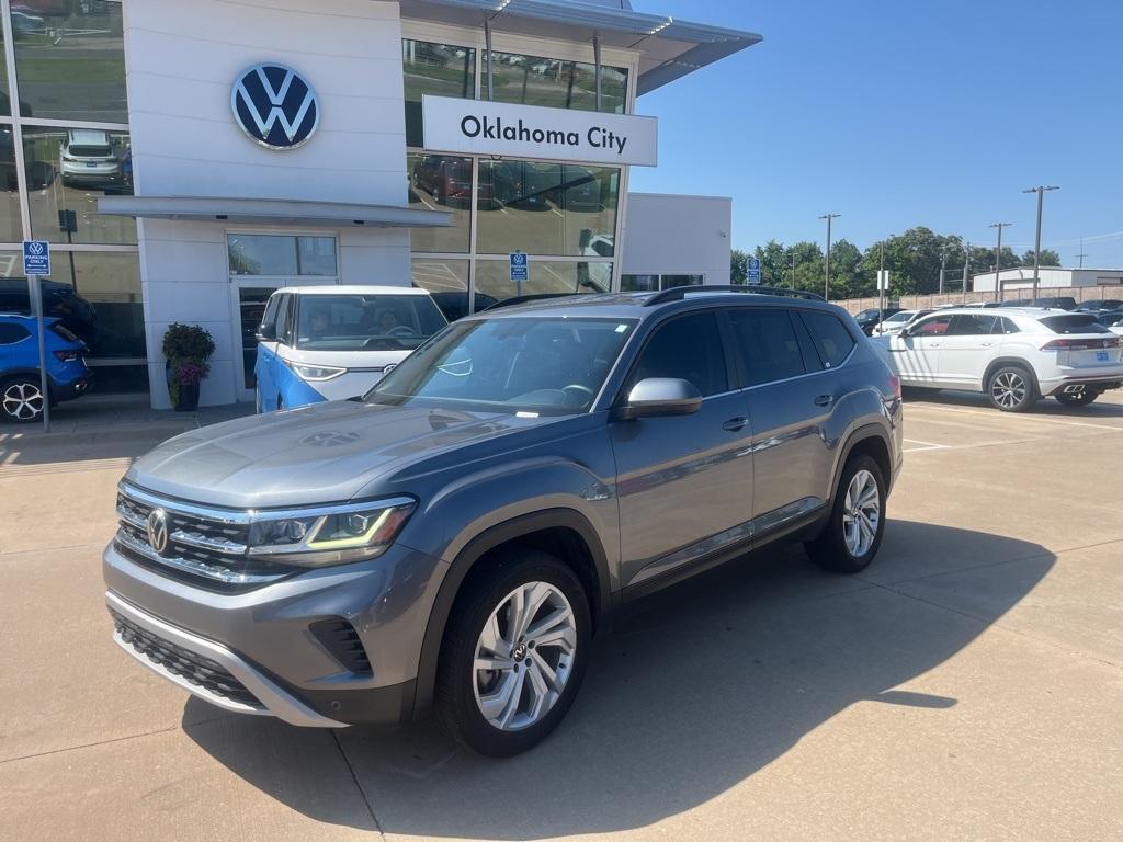 used 2021 Volkswagen Atlas car, priced at $21,500