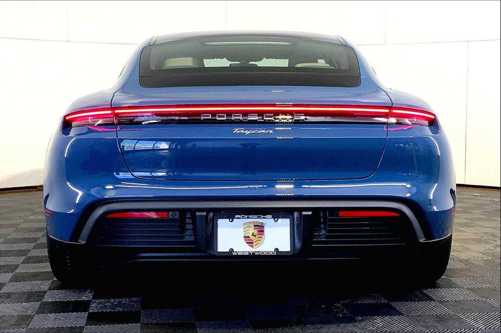 new 2025 Porsche Taycan car, priced at $126,955