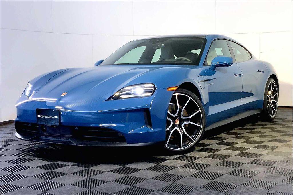 new 2025 Porsche Taycan car, priced at $126,955