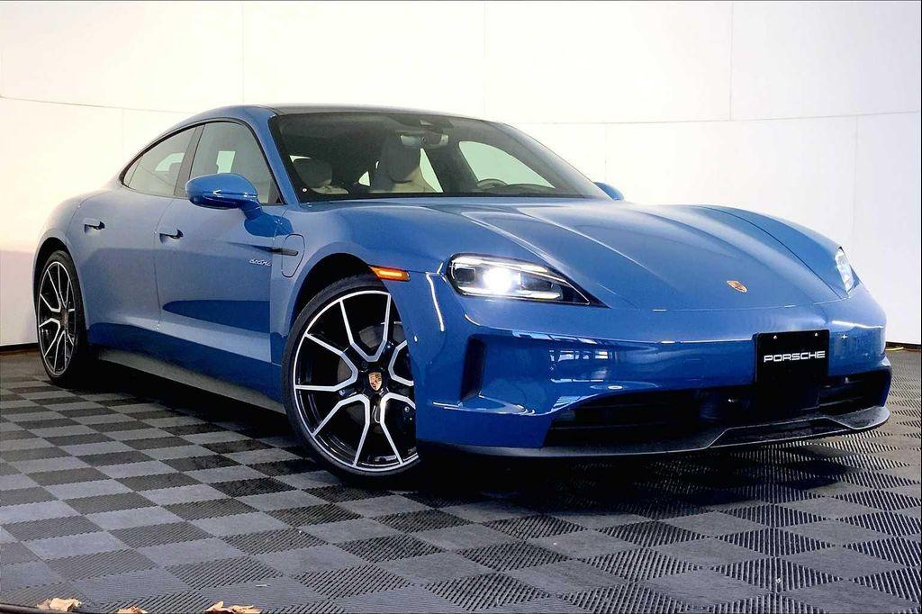 new 2025 Porsche Taycan car, priced at $126,955