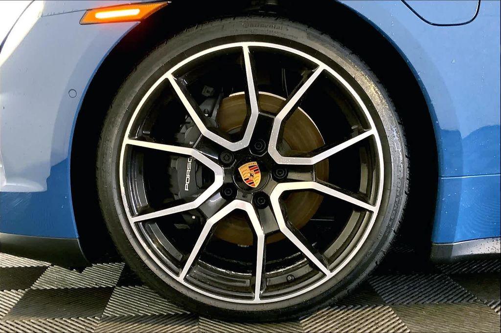 new 2025 Porsche Taycan car, priced at $126,955