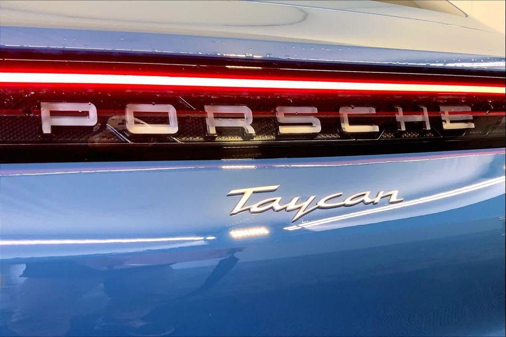 new 2025 Porsche Taycan car, priced at $126,955