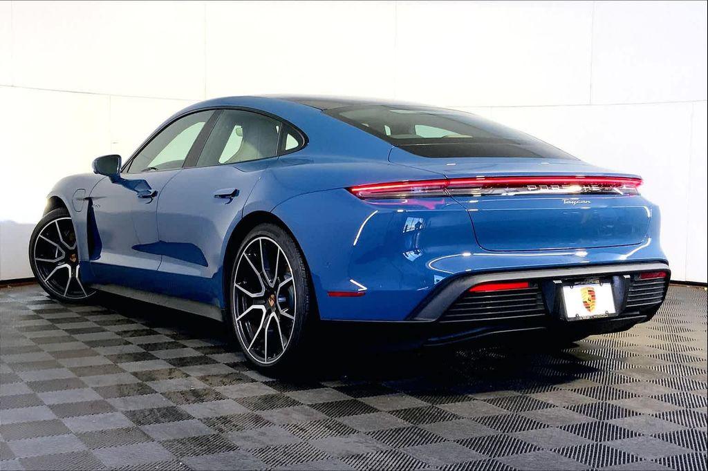 new 2025 Porsche Taycan car, priced at $126,955