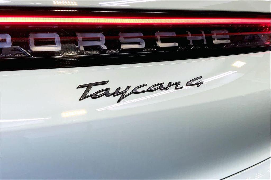 new 2025 Porsche Taycan car, priced at $137,005