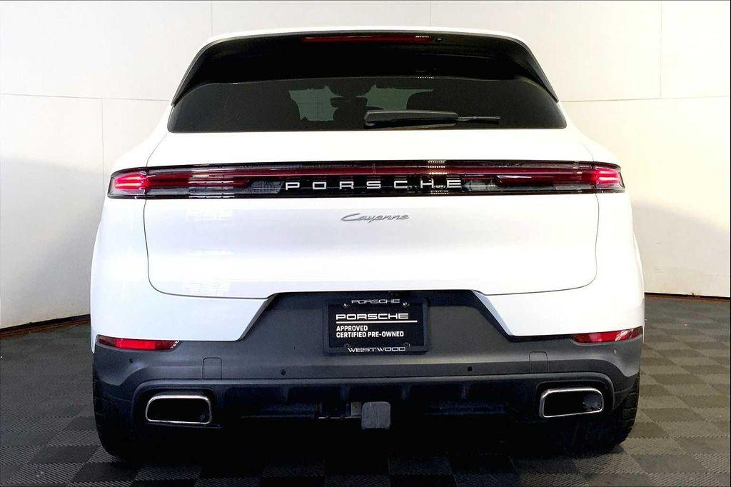 used 2024 Porsche Cayenne car, priced at $78,485