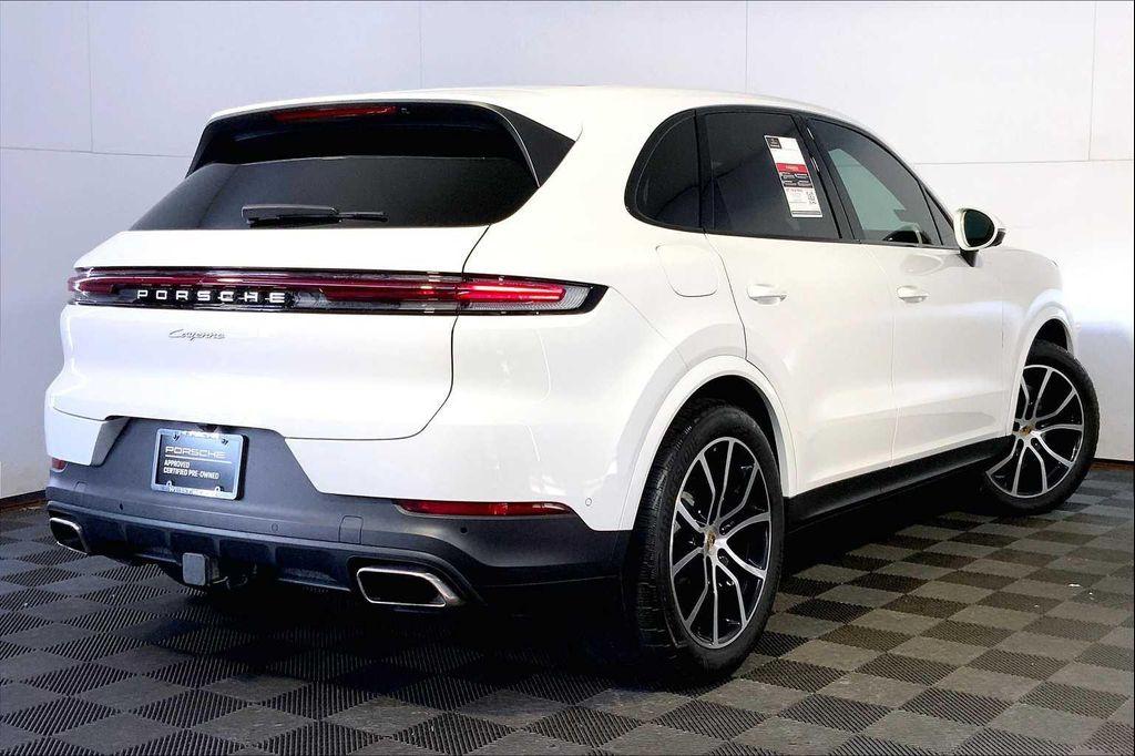 used 2024 Porsche Cayenne car, priced at $78,485