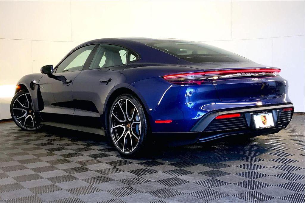 new 2025 Porsche Taycan car, priced at $125,545