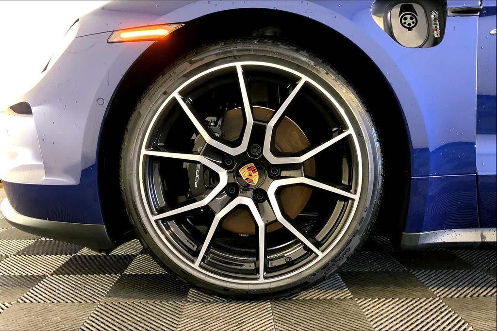 new 2025 Porsche Taycan car, priced at $125,545