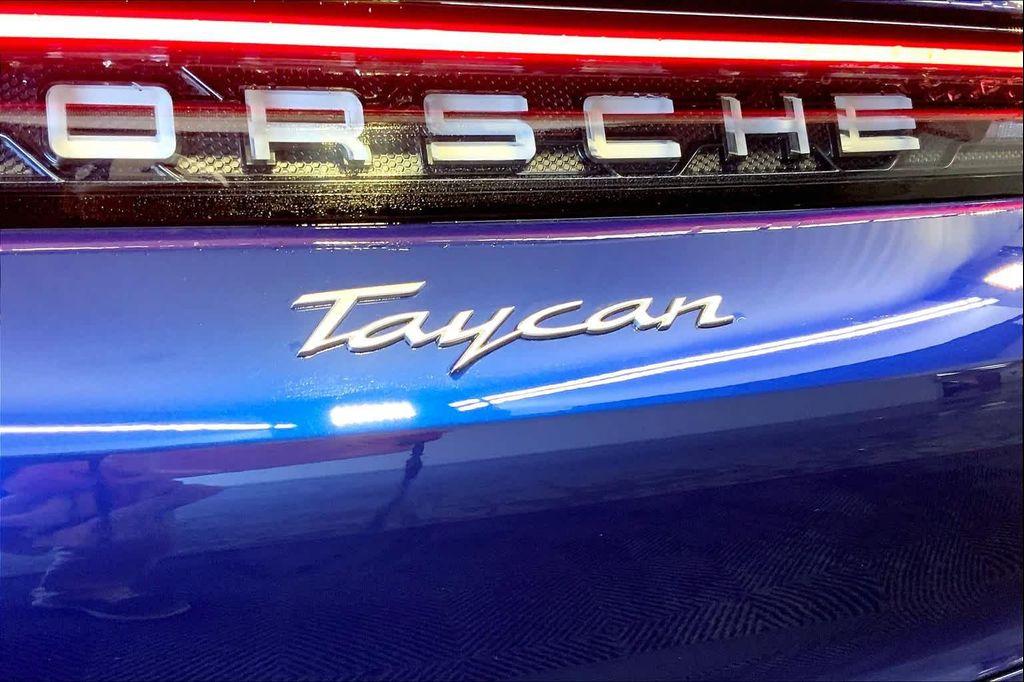 new 2025 Porsche Taycan car, priced at $125,545